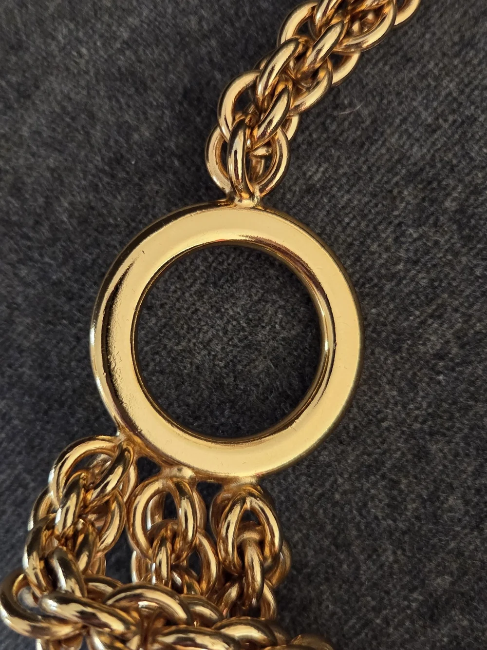 Paloma Picasso Gilt Tier Chain Belt